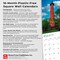Atlantic Coast Lighthouses | 2026 12 x 24 Inch (Hanging) Monthly Square Wall Calendar | Plastic-Free